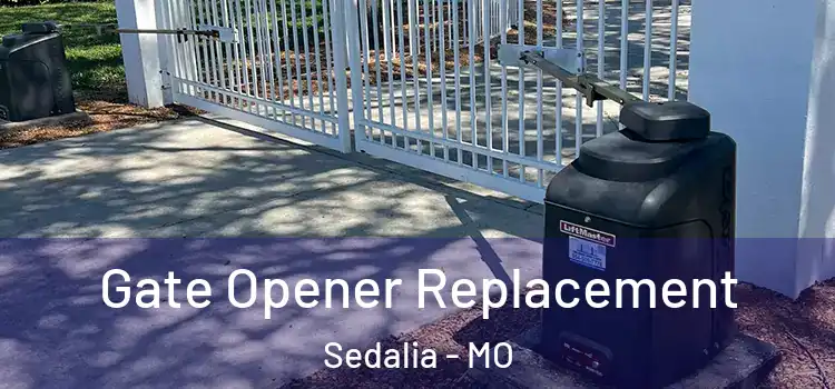 Gate Opener Replacement Sedalia - MO